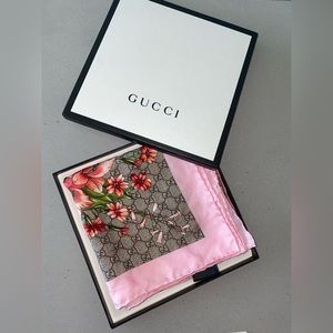 100% Silk Gucci Scarf